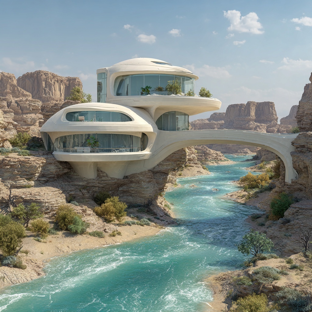 Canyon bridge estate